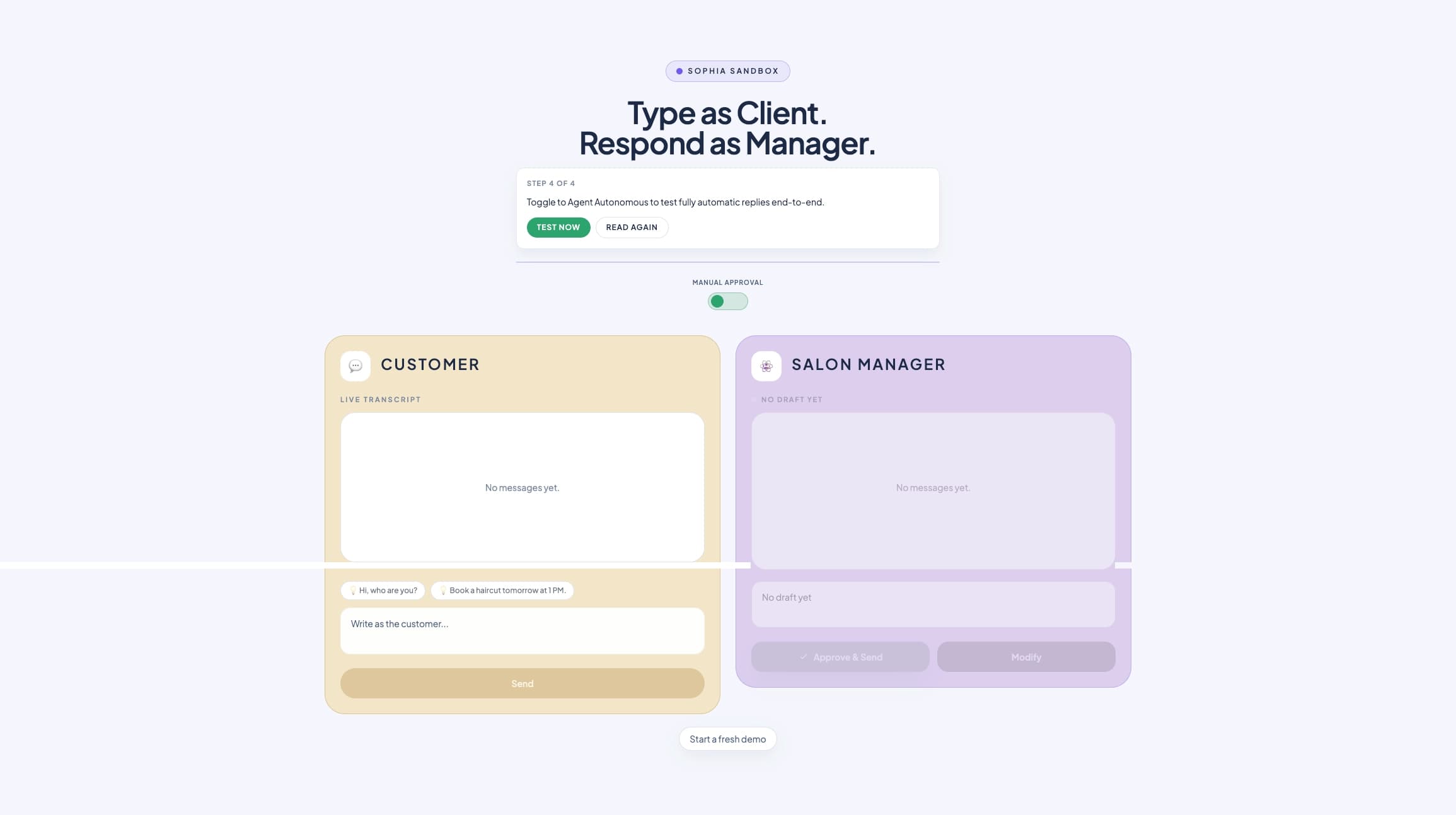 Resevia Agent